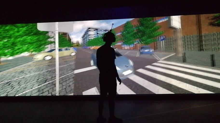 Demo1 - Participant walking